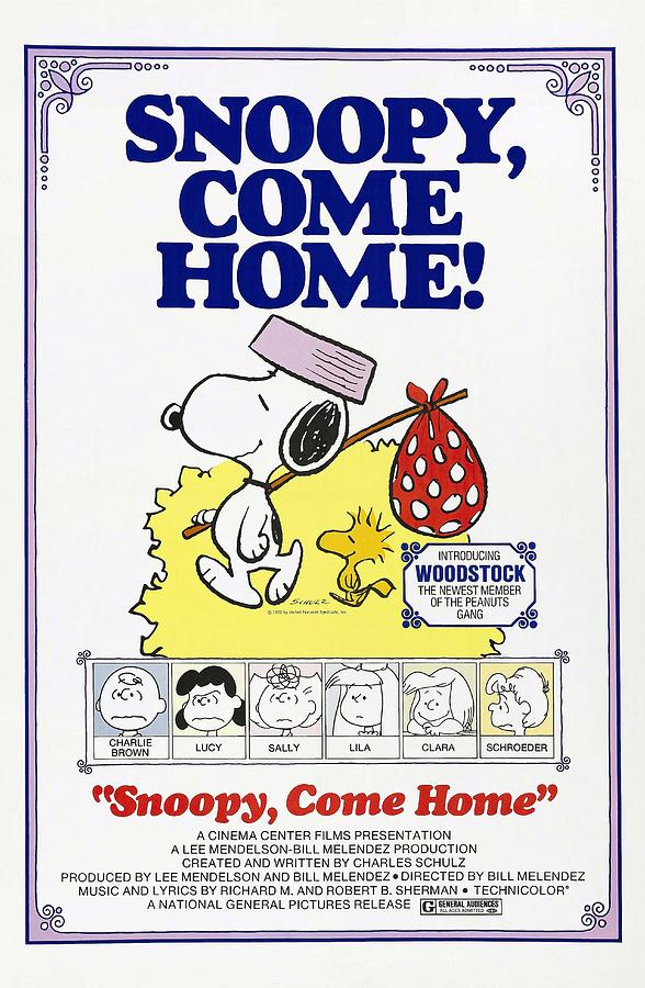 Snoopy, Come Home -1972-. Photograph by Album