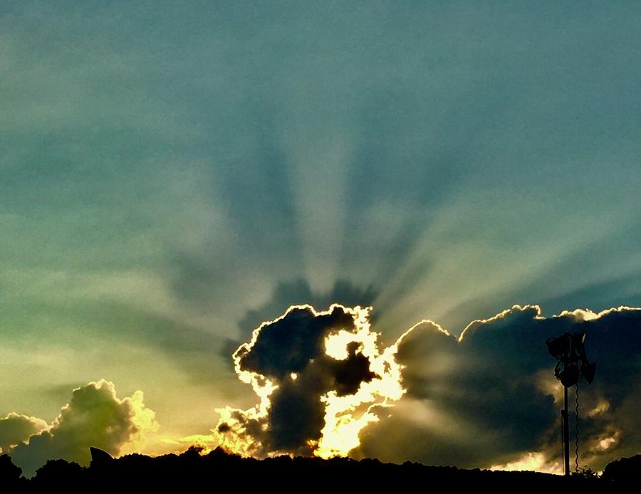 Sunsets Photograph - Snoopy Sings At Sunset by Michael Klahr Sunsets Photograph - Snoopy Sings At Sunset by Michael Klahr