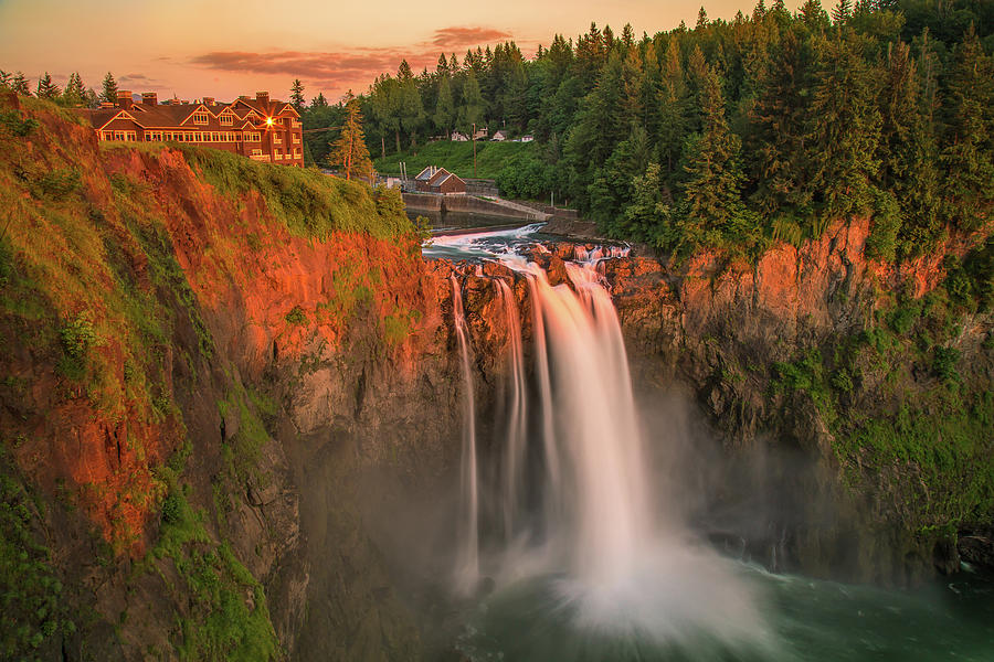 Snoqualmie Falls Photograph by Judi Kubes