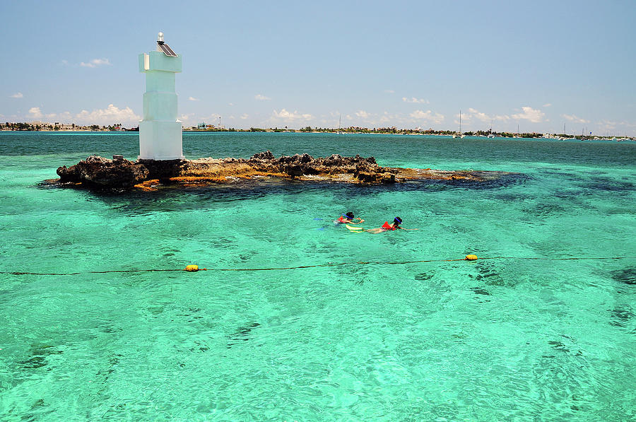 Snorkeling At Isla Mujeres Photograph by This Image Is Property Of Picardo