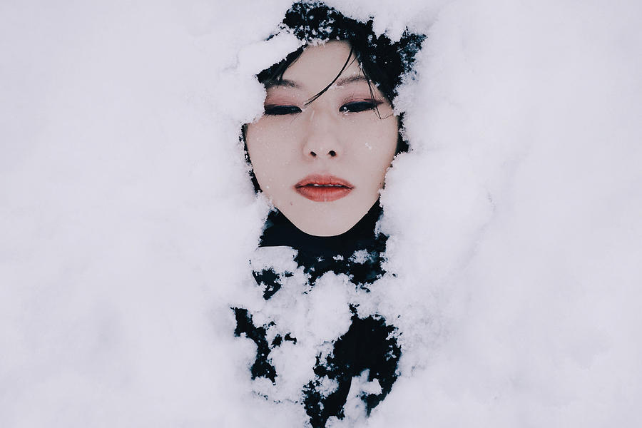 Snow  2022.1.22 Photograph by Midoriselfphoto