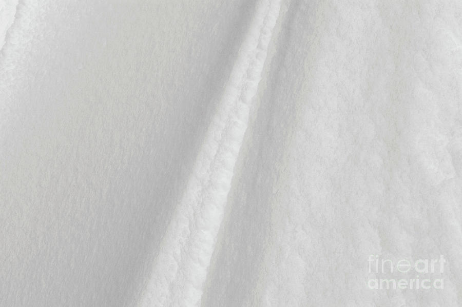 Snow Abstract 3 Photograph by Richard Booth