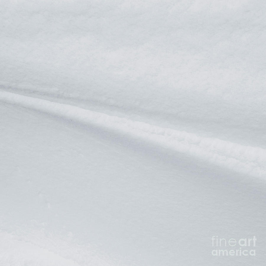Snow Abstract 4 Photograph by Richard Booth