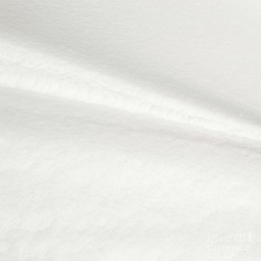 Snow Abstract 5 Photograph by Richard Booth