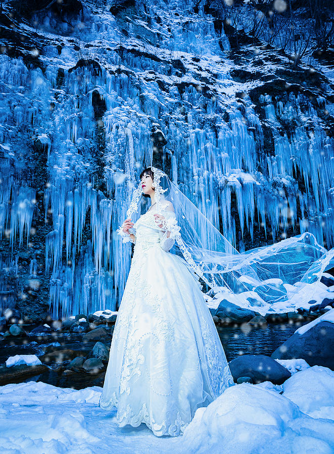 Winter Photograph - Snow Beauty by Kiyohito Kobayashi