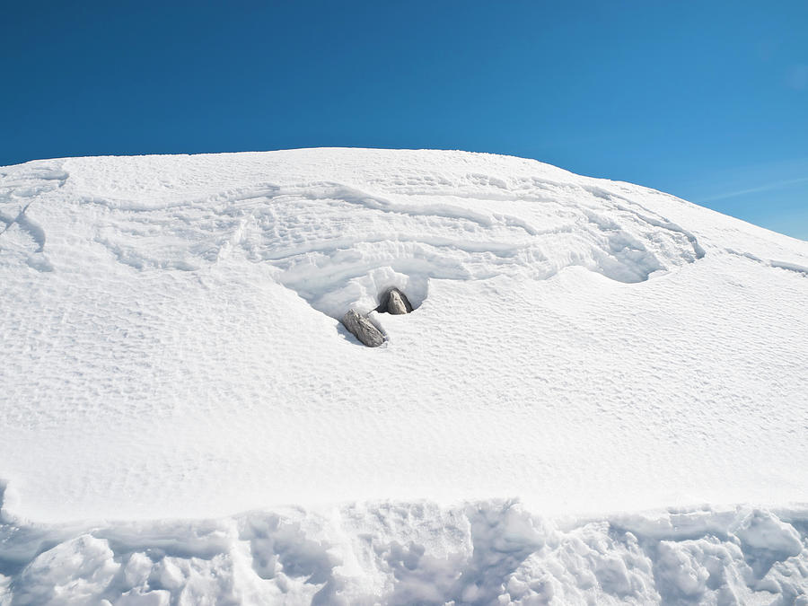 Snow Heap Photograph by Helovi Snow Heap Photograph by Helovi