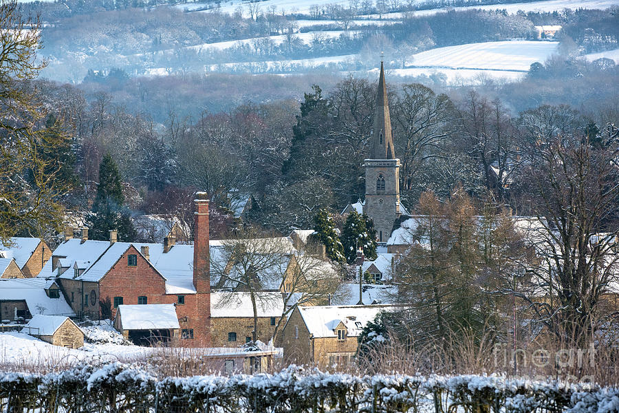 Snow in the Cotswolds Photograph by Tim Gainey