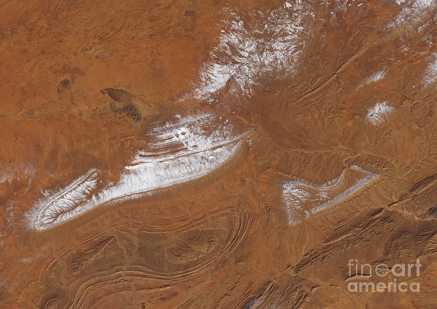 Snow In The Sahara Desert Photograph by Planetobserver/science Photo Library