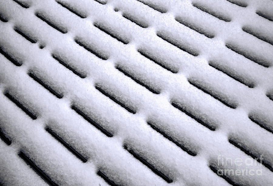 Snow Patterns Photograph by Jon Burch Photography