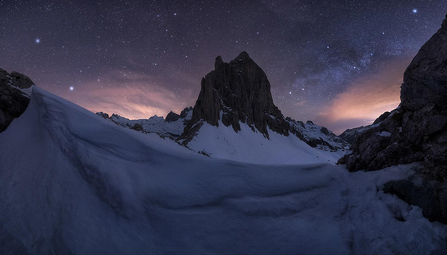 Snow Textures Photograph by Carlos Gonzalez