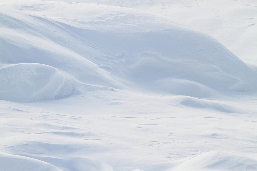 Snow Wave Background Photograph by Gegeonline