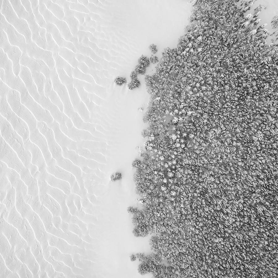 Snow Waves Photograph by George-tiberiu Bufan