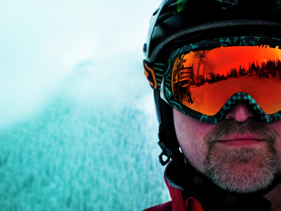 Snowboarder Portrait Photograph by Terry Schmidbauer