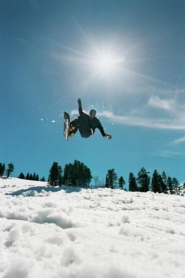 Snowboarder Photograph by Seth Goldfarb Snowboarder Photograph by Seth Goldfarb