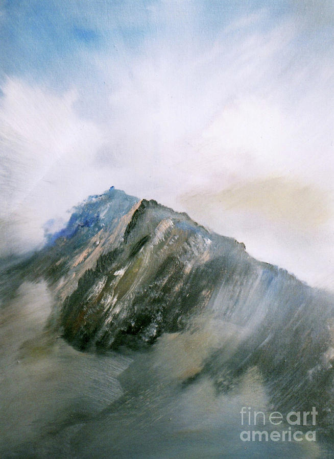 Snowdon Rock Of Ages, 2014, Oil On Canvas Painting by Vincent Alexander Booth