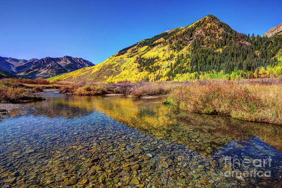 Fall Photograph - Snowmass Creek by Joe Sparks Fall Photograph - Snowmass Creek by Joe Sparks