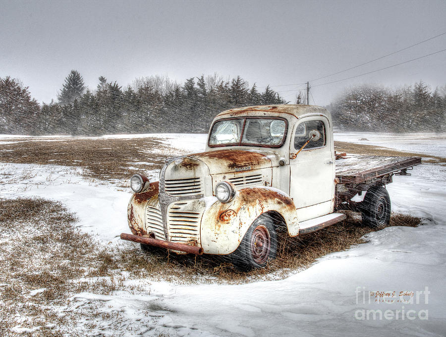 Snowstorm Dodge - 1 Photograph by Jeffrey Schulz