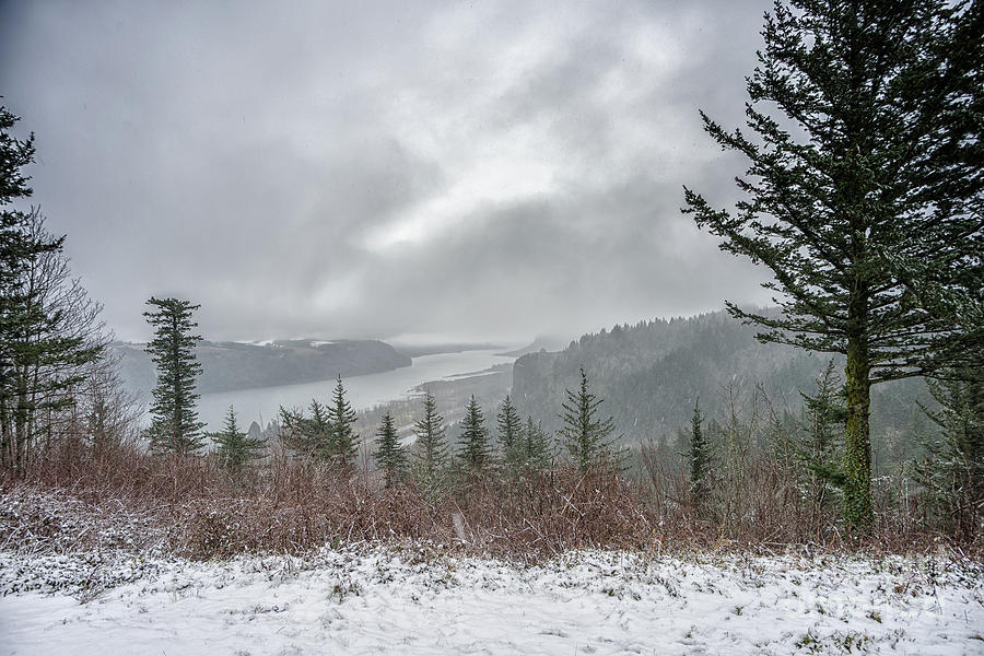 Snowstorm In The Gorge by Craig Leaper Snowstorm In The Gorge by Craig Leaper
