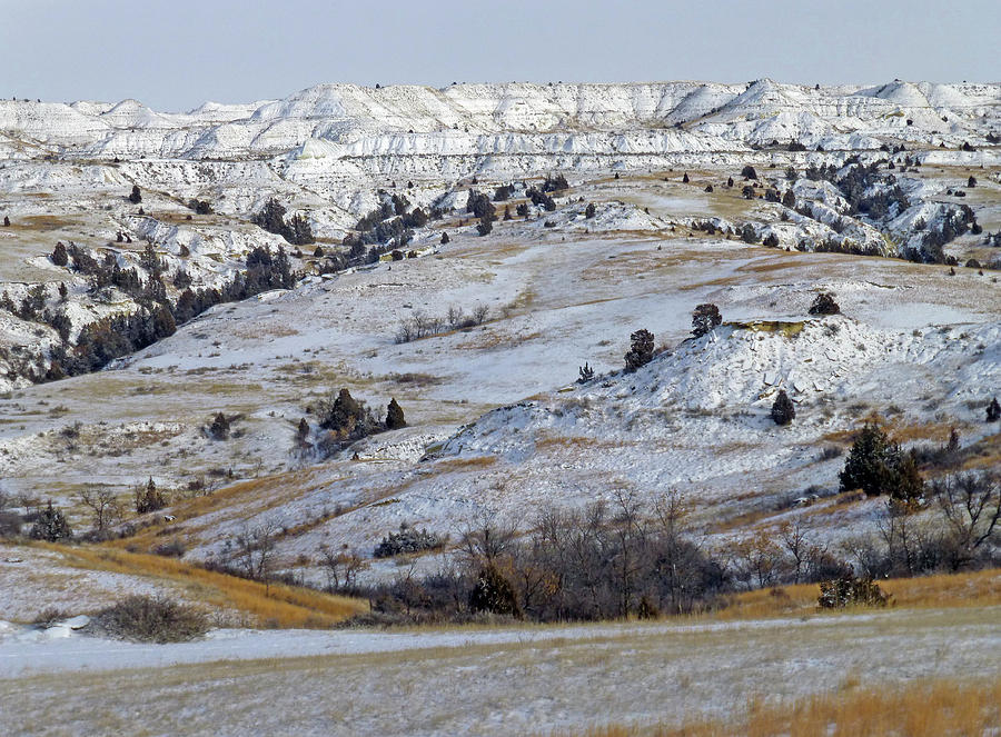 Snowy Dakota West Photograph by Cris Fulton