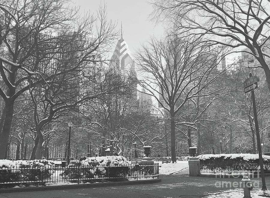 Snowy Day in the City Photograph by Joseph Perno