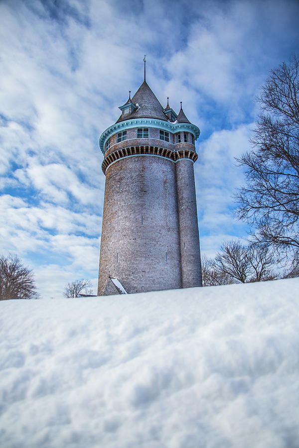 Snowy Lawson Tower  Photograph by Ann-Marie Rollo