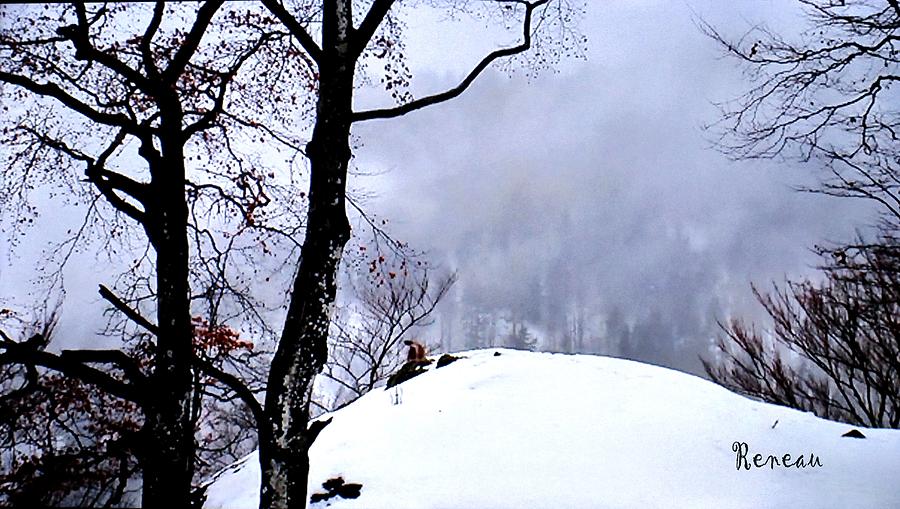 Snowy Mountain Photograph by A L Sadie Reneau