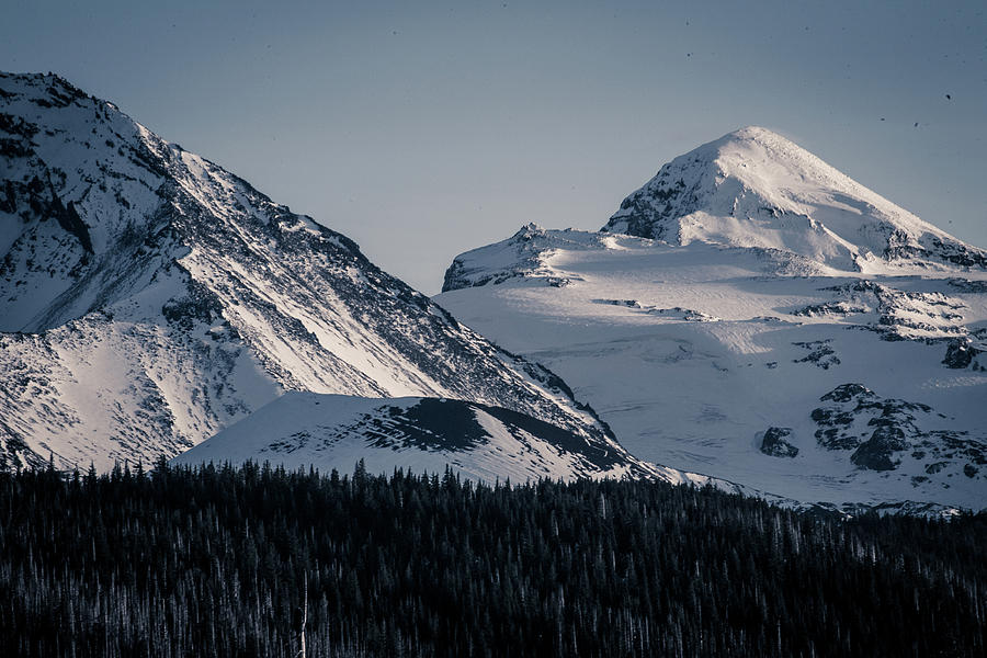 Snowy Peaks Photograph by Bonnie Bruno - Fine Art America