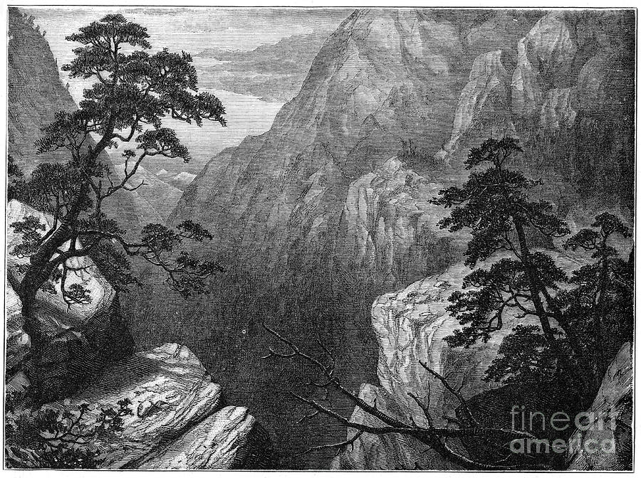 Snowy Range Of The Sierra Madre, Rocky Drawing by Print Collector