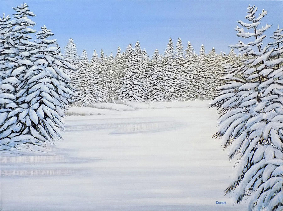 Snowy River Painting