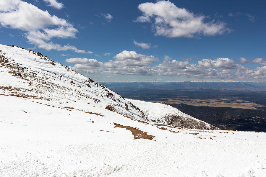 Snowy Top of the World, Pikes Peak Photograph by Amy Sorvillo