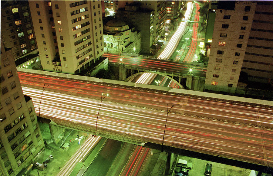 São Paulo Avenida 9 De Julho Photograph by Marcos Alves