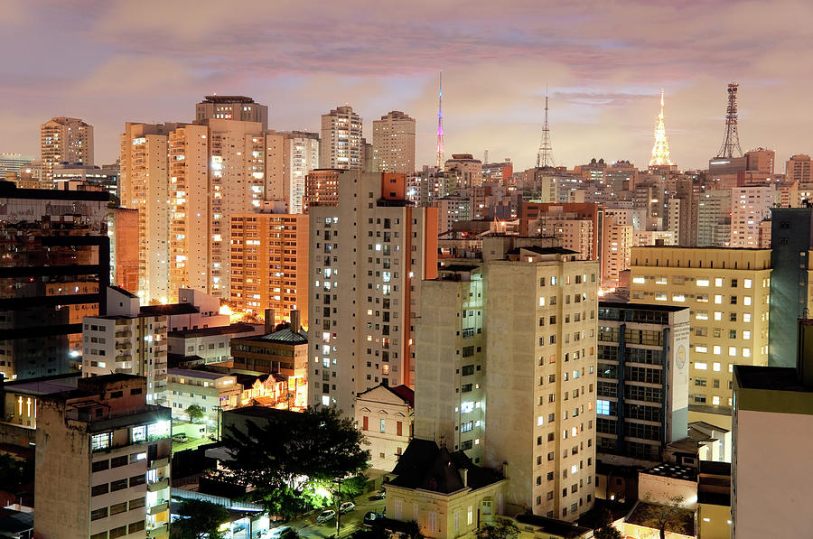 São Paulo - Bela Vista Photograph by Vismar Ravagnani