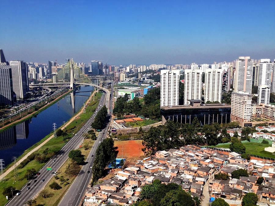 São Paulo City Of Paradoxes Photograph by Thelma Gatuzzo©