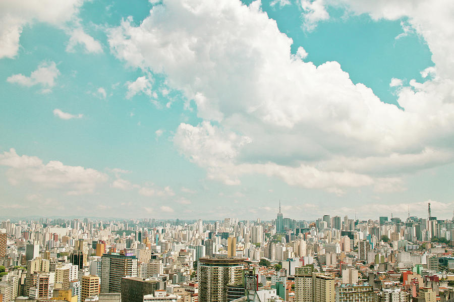 São Paulo Skyline Photograph by Marzo . Photography