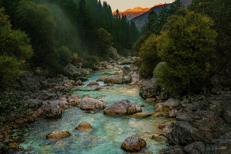 Soca River Sunrise Photograph by Greg Mitchell Photography