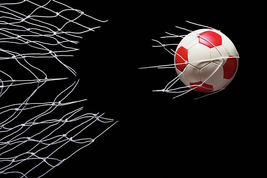 Soccer Ball Breaking Through Goal Net Photograph by Phillip Simpson Photographer Soccer Ball Breaking Through Goal Net Photograph by Phillip Simpson Photographer