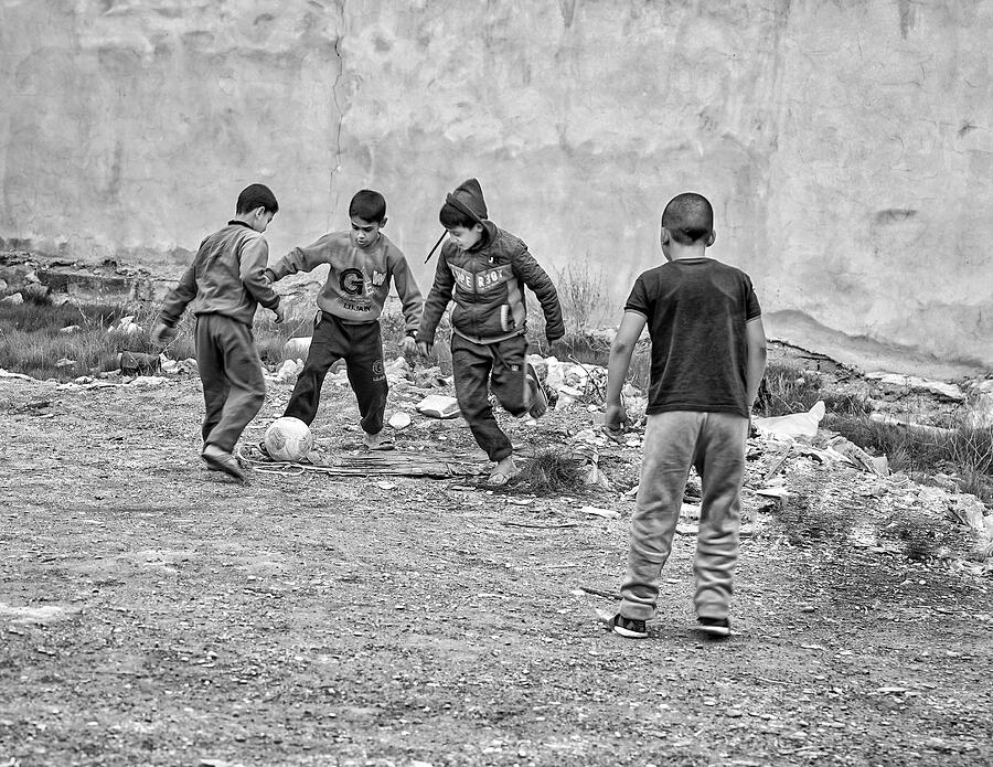 Soccer Dribbling Photograph by Bashar Alsofey
