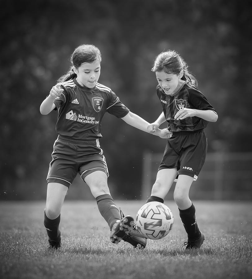 Soccer Girls Photograph by Li Jian