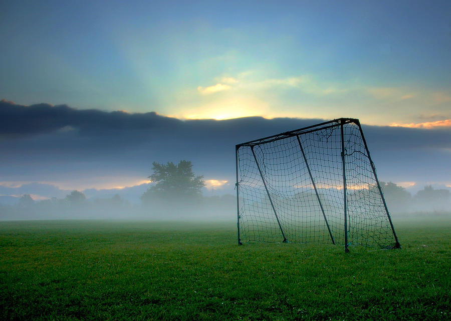 Soccer Goal Photograph by Ulrich Mueller