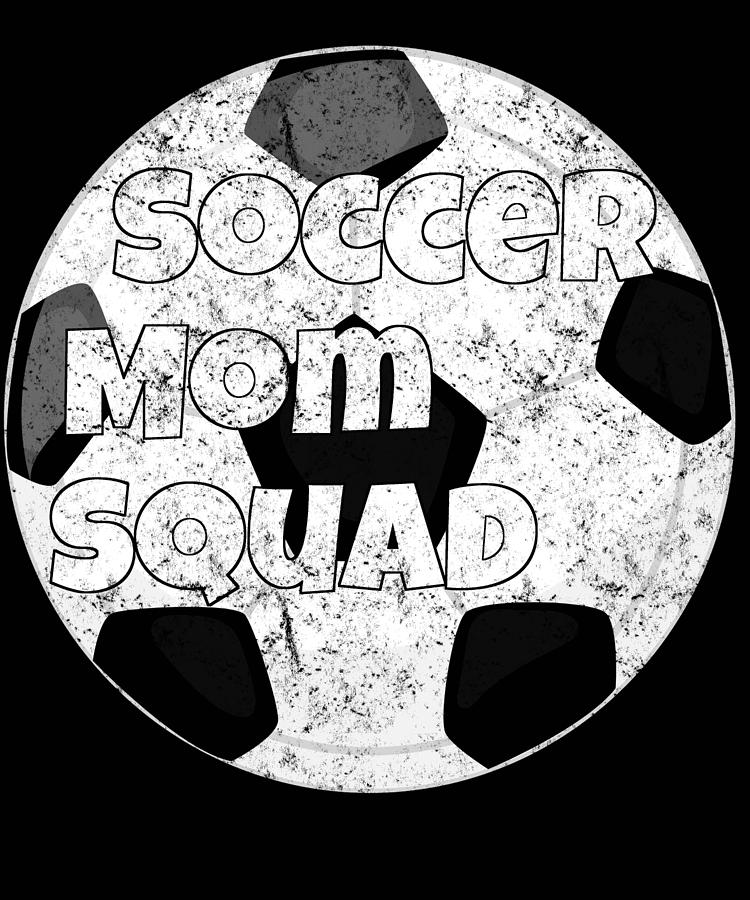 Soccer Mom Squad Digital Art by Lin Watchorn