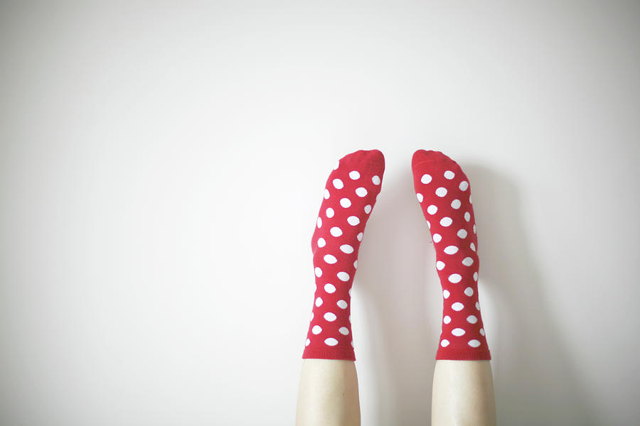Socks With Polka Dots Photograph by Alfalfa126