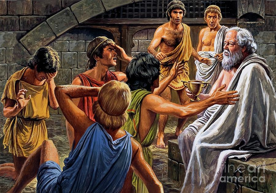 Socrates Painting By Roger Payne Fine Art America