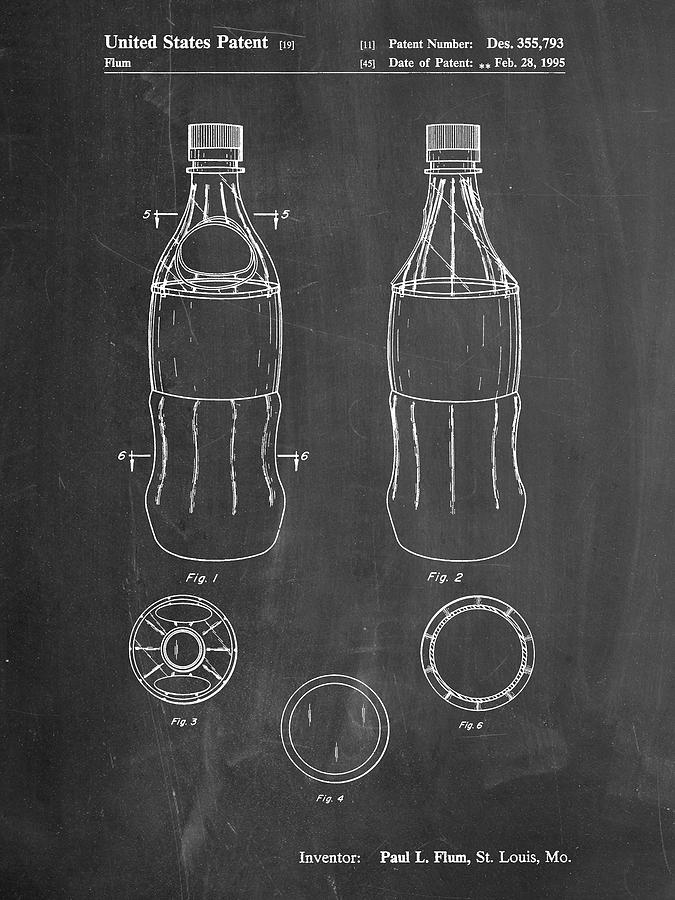 Soda Bottle Digital Art - Soda Bottle by Cole Borders