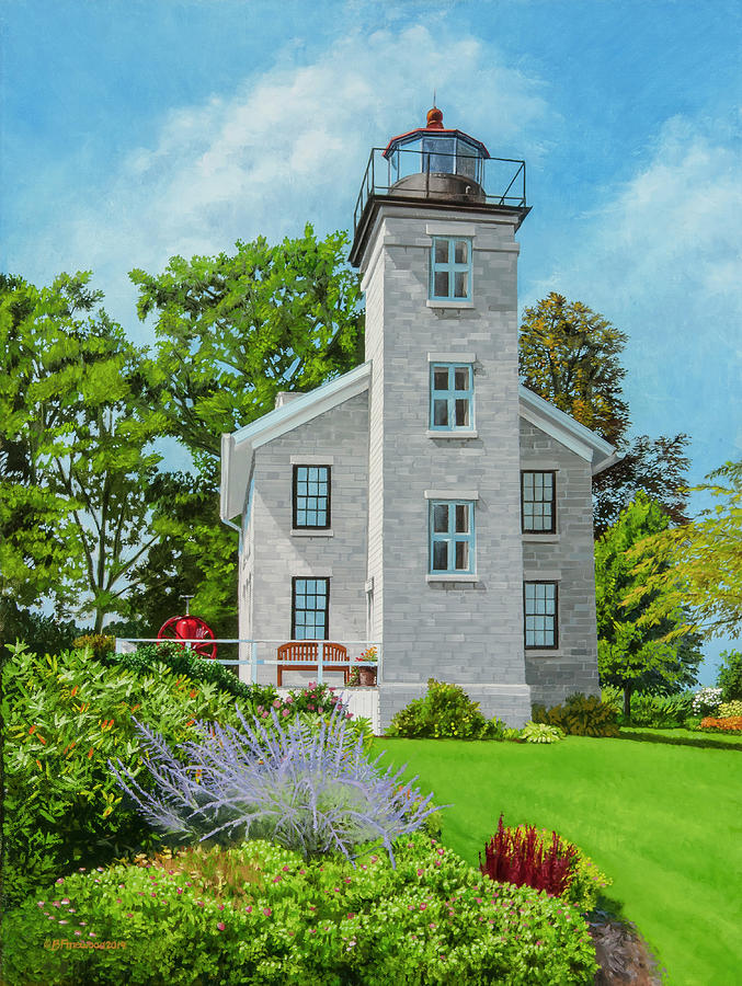 Sodus Point Lighthouse giclee Print