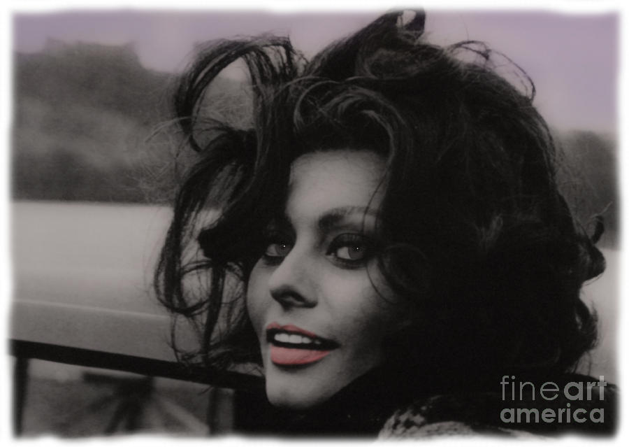 Sofia Scicolone aka Sophia Loren Photograph by Al Bourassa
