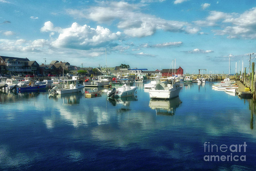 Waterscape Photograph - Soft And Airy Rockport Boats by Amy Dundon Waterscape Photograph - Soft And Airy Rockport Boats by Amy Dundon