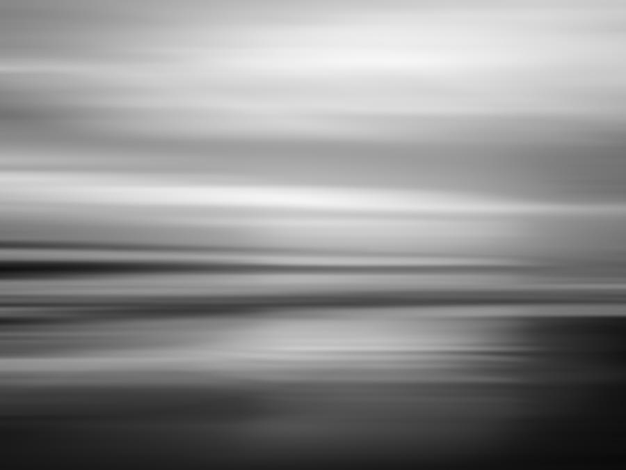 Soft Black And White Abstract Photograph by Hblee - Pixels