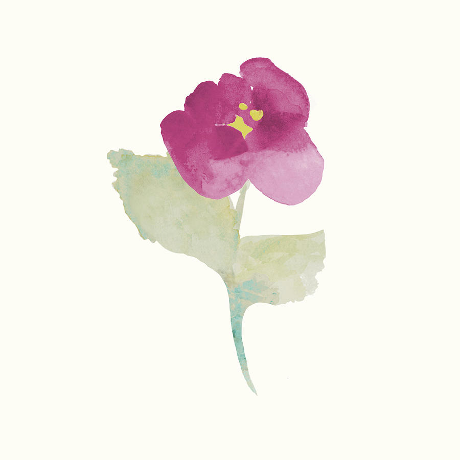 Flowers Still Life Painting - Soft Bloom II by Lanie Loreth