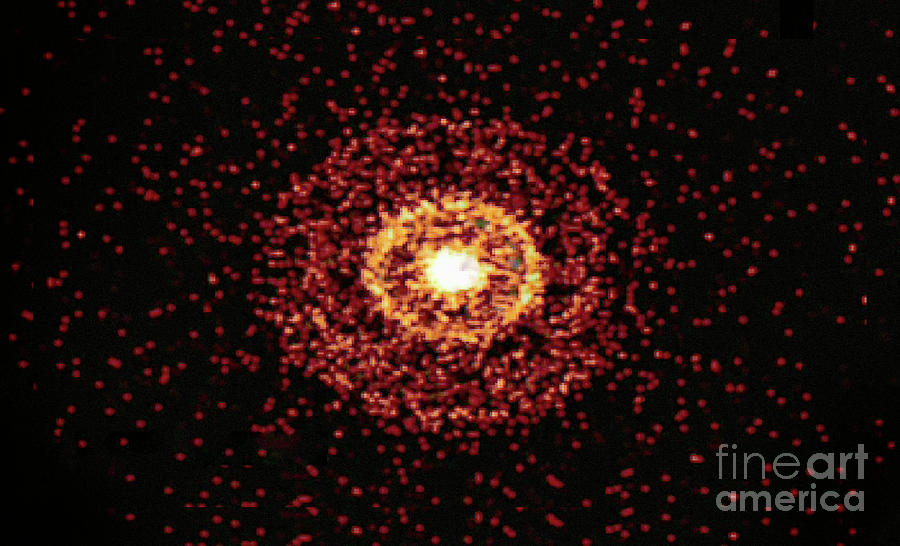 Soft Gamma-ray Repeater X-ray Halo Photograph by Nasa/swift/jules Halpern, Columbia University/science Photo Library