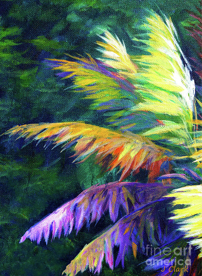 Soft Palm Painting by John Clark